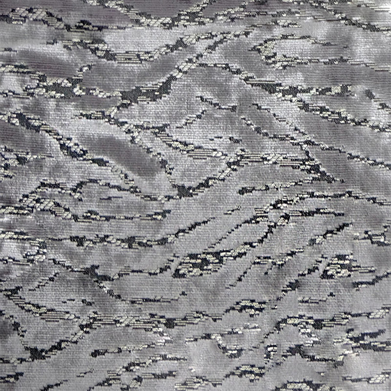 Animal Print Velvet | Empress Fabric, Charcoal