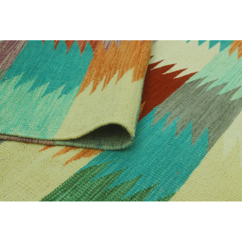 Bouttier Wool Striped Indoor Rug