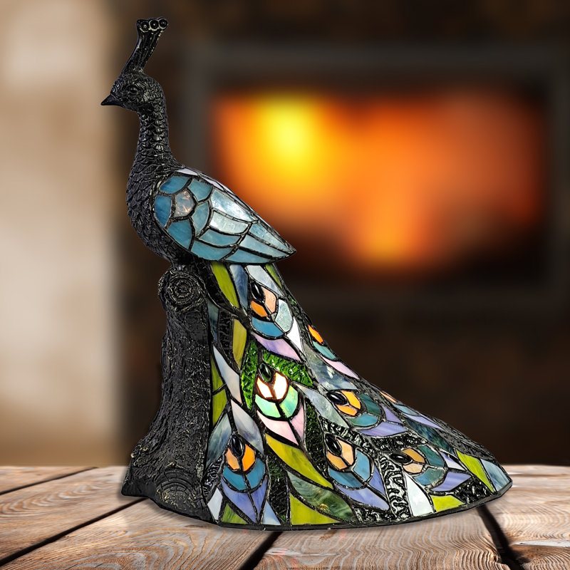 Lampe de table 15,5 po Websterville, Vert