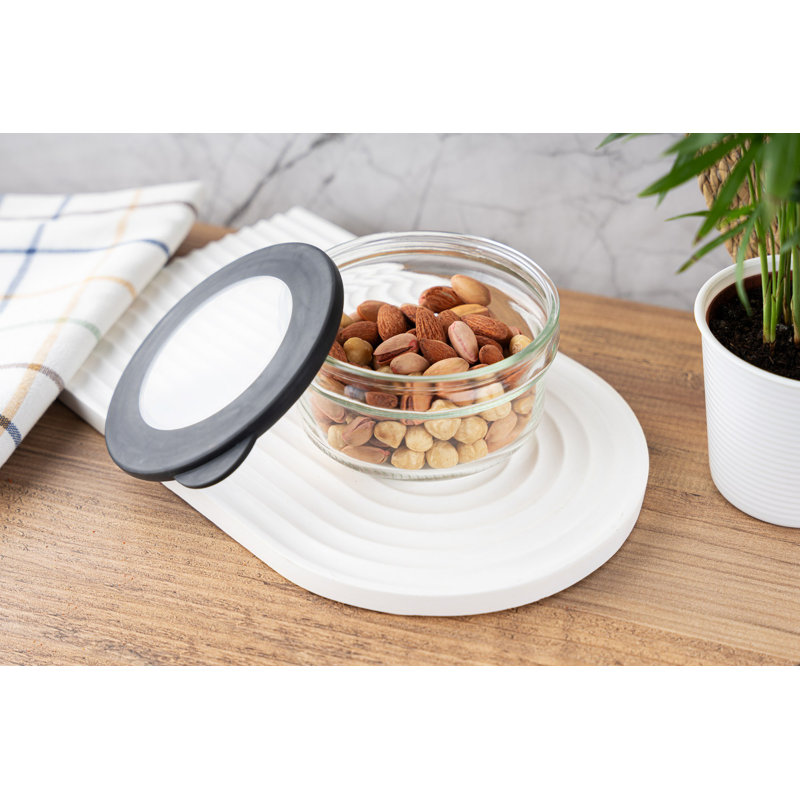 Durable Plastic Storage Box, 4 x 4 x 2 inches | 100% BPA Free, Dishwasher Safe | Transparent Design for Easy Viewing | Ideal for Organizing Small Items in Kitchen, Office, or Craft Room, Compact & Functional