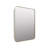 Stainless Steel Recessed Framed Single Door Medicine Cabinet with Adjustable Shelves-69957687