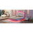 Upholstered Bed Frame With LED Lights-876683456