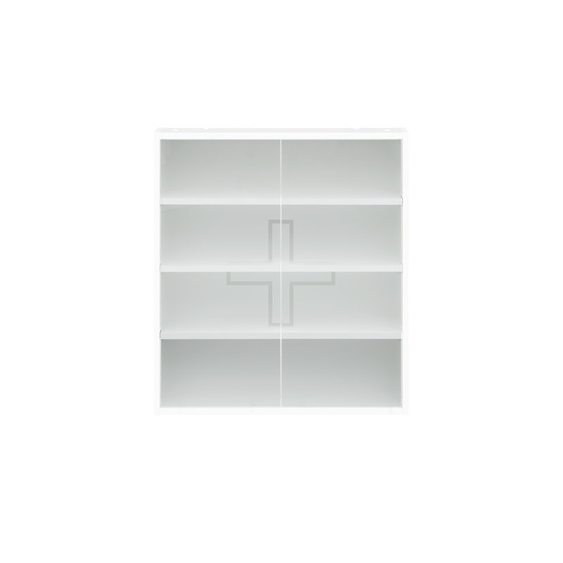 Pyari Mirrored Medicine Cabinet, White