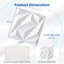 50-Pack 3D Wall Panel