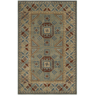 Washam Hand Tufted Wool Southwestern Rug