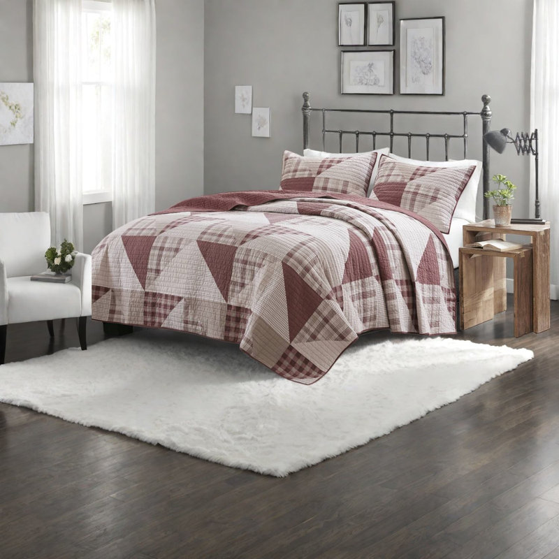 Ensembles de literie en coton de qualité supérieure, rosé / double / grand confort polyvalent