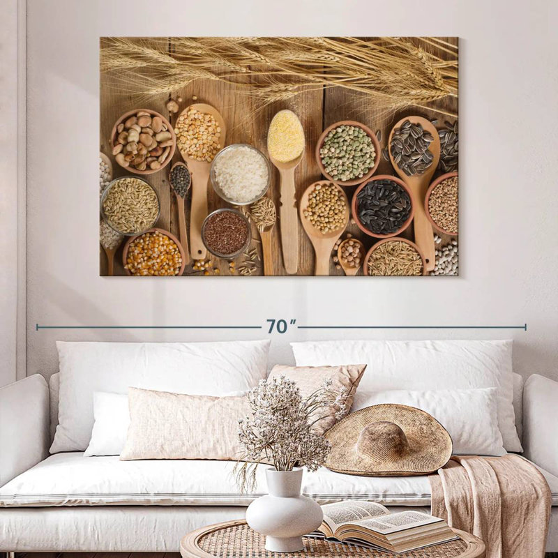 Harnek Rustic Kitchen Grains, 34" H x 51" W