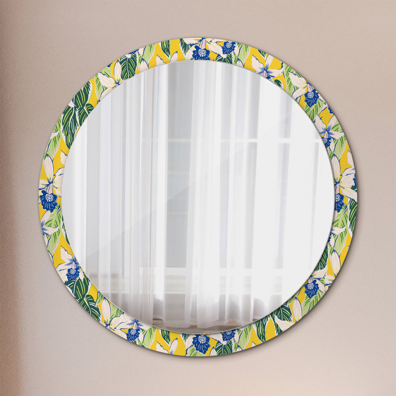 Huldar Glass Flat Wall Mirror