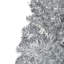 Pre-Lit Artificial Tinsel Christmas Tree - Silver-86204079-86204072