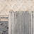 Clairvaux Natural Fiber Flat Weave Jute/Cotton Geometric Rug in Natural/Gray-1598134374