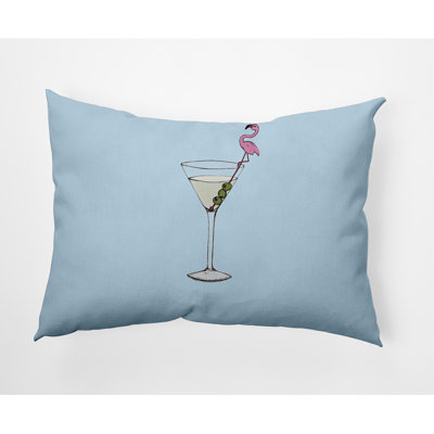Housse de coussin rectangulaire et insert Martini