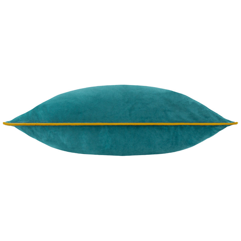 Meridian Square Cushion, Teal, Square 55cm, Pillow Cover Only - No Insert