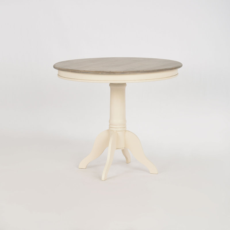 Circee Round Solid Wood Base Dining Table
