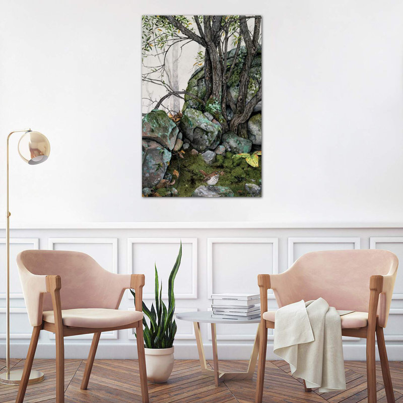 Crannies 1 Piece Wrapped Canvas Painting, 101.6 cm H x 66.04 cm W x 1.91 cm D