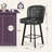 26" Swivel Counter Height Bar Stools With Backs For Kitchen Island-166877034-166877039-163213932