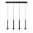 Zakaryan 4 - Light Matte Black Kitchen Island Pendant-633937230