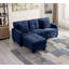 Canapé rembourré 81 pièces 4 pièces avec rangement 81 "-889077317