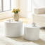 Rectangular Coffee Table with Manufactured Wood Table Topand Shelf-398900506