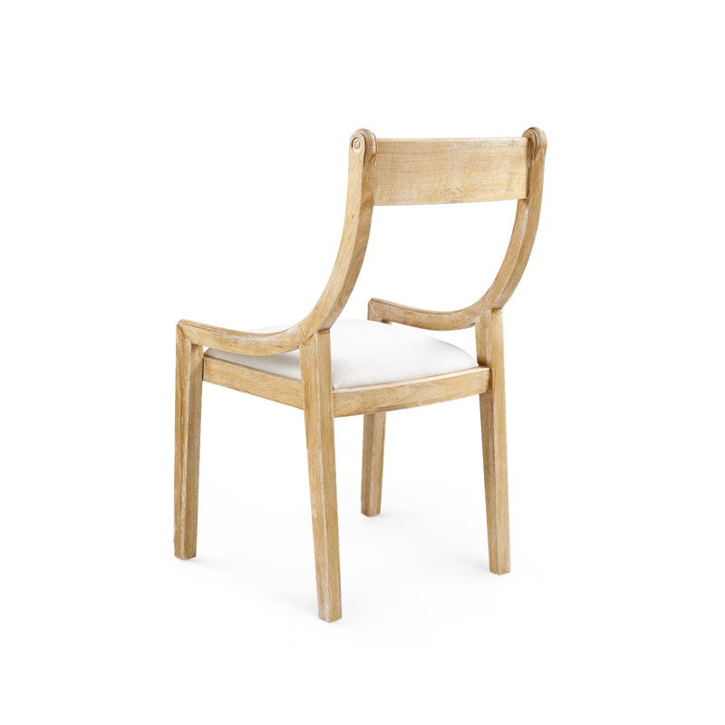 Alexa Upholstered Arm Chair, Natural