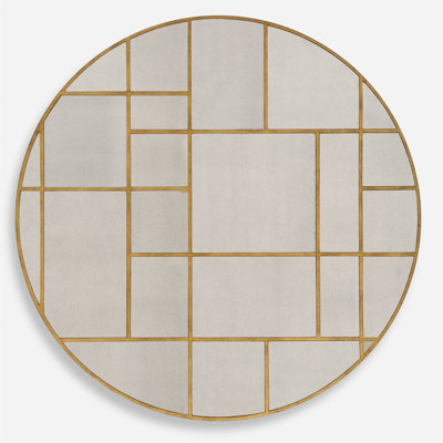 Everly Quinn Fynnley Round Mirror