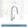 STo Smart Touchless Single Handle Kitchen Faucet with Wave and Accessories