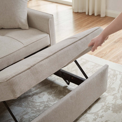 3 In 1 Convertible Sleeper Sofa Bed