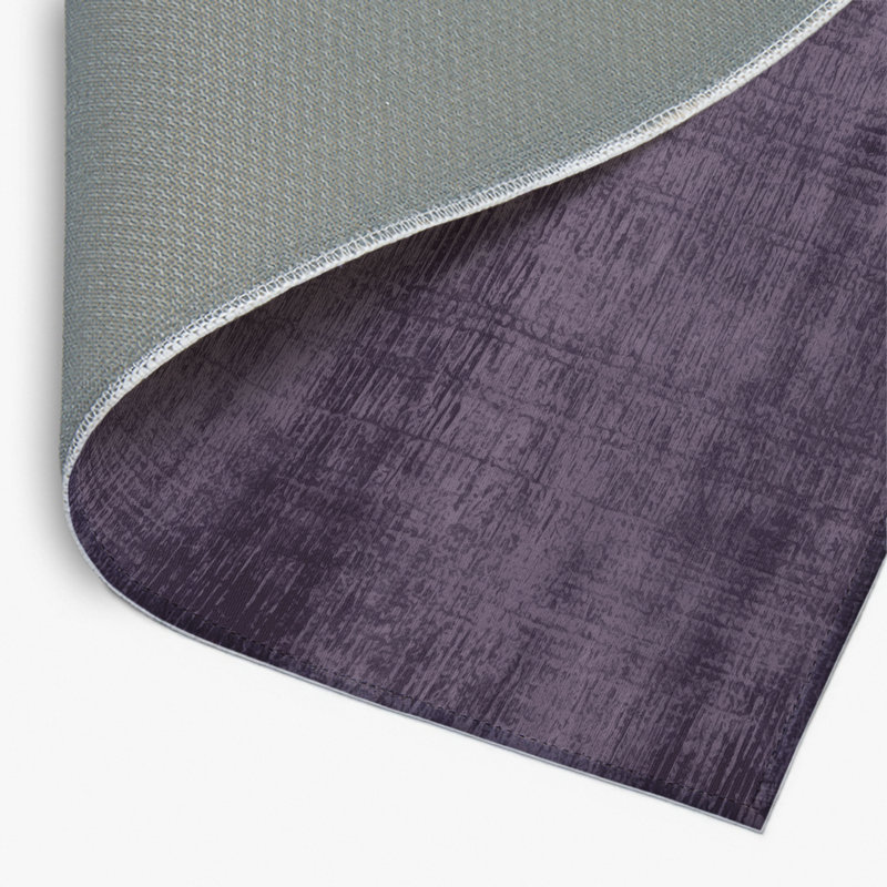 Tapis abstrait mauve intérieur et extérieur, Rectangle 4pi x 6 pi