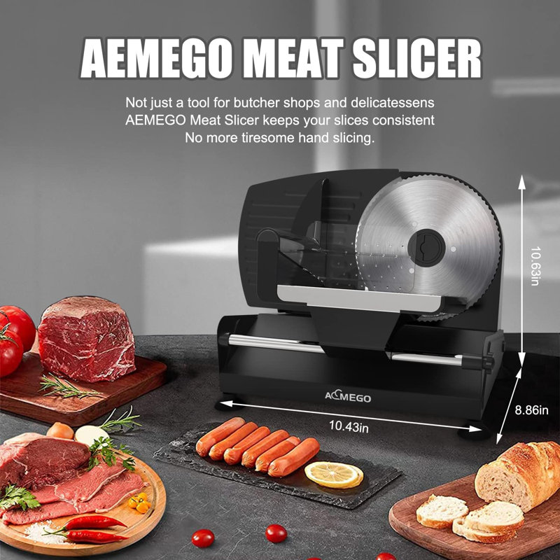 Aemego Electric Meat Slicer