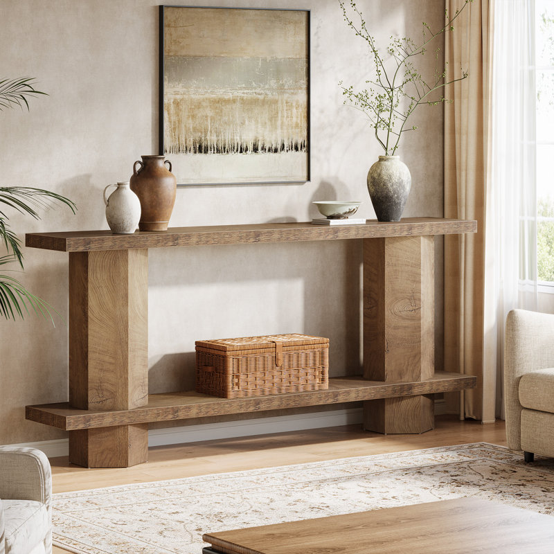 180cm Console Table, Brown