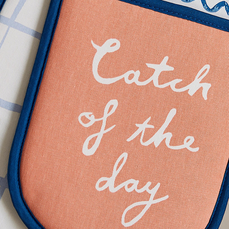 Ulster Weavers Catch Of The Day 100% Cotton Oven Glove