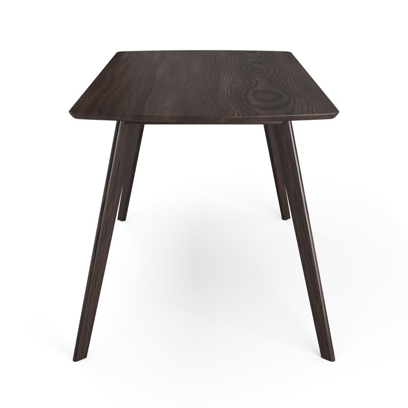Drae Dining Table, Charcoal Walnut