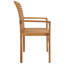 Sonnie Manufactured Wood Wood Outdoor Bench