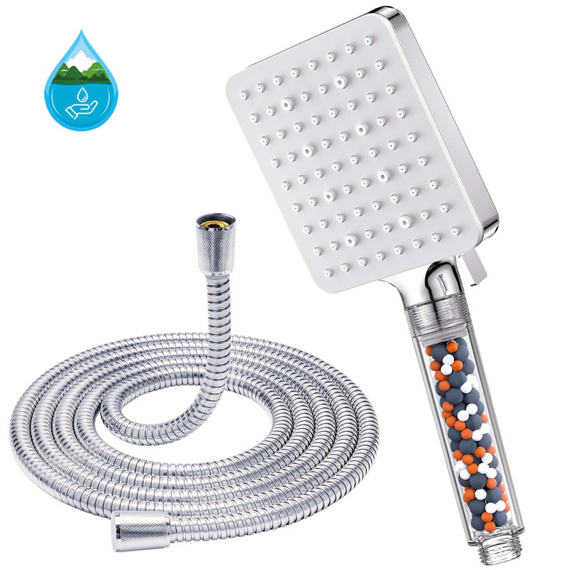 Handheld Shower Head, White