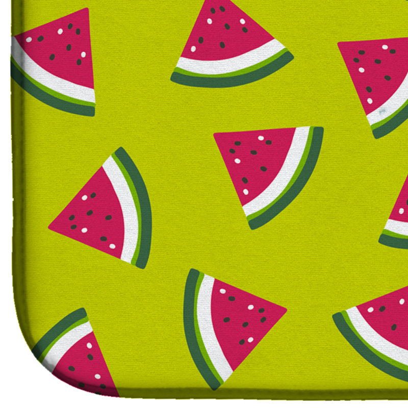 Tapis de séchage pastèque, Vert