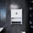 Bathroom Wall Cabinet With Doors, Adjustable Shelves, Towel Bar And Paper Holder, Bathroom Medicine Cabinet-1321129799