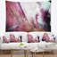 Tapisserie abstraite de texture blanche et pourpre-28484500