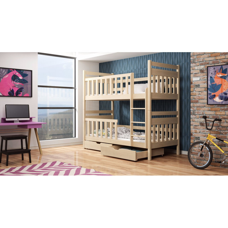 Tring Single (3') Standard Bunk Bed, Pine