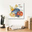 Toile épique Graffiti «Fall Flair 3» par Anne Tavoletti, 18 po x 18 po-815999113