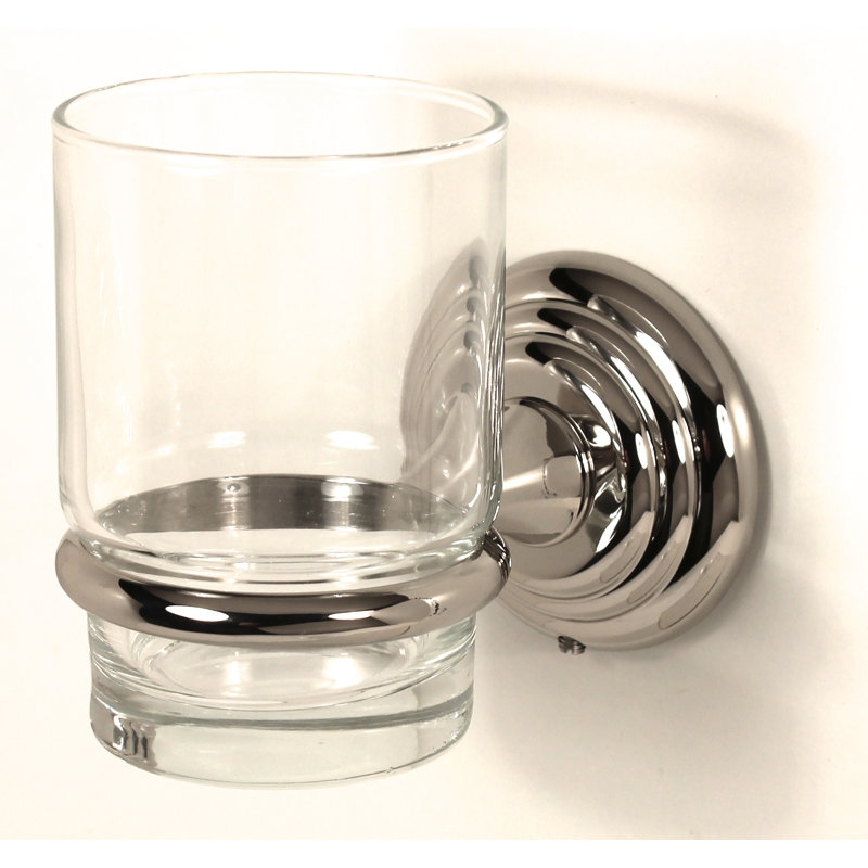 Porte-verre et porte-verres Gaen, Nickel poli