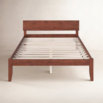 Lampley Solid Wood Platform Bed