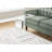End Table, Contemporary Accent Table, Side Table With Metal Legs, Indoor End Table For Living Space