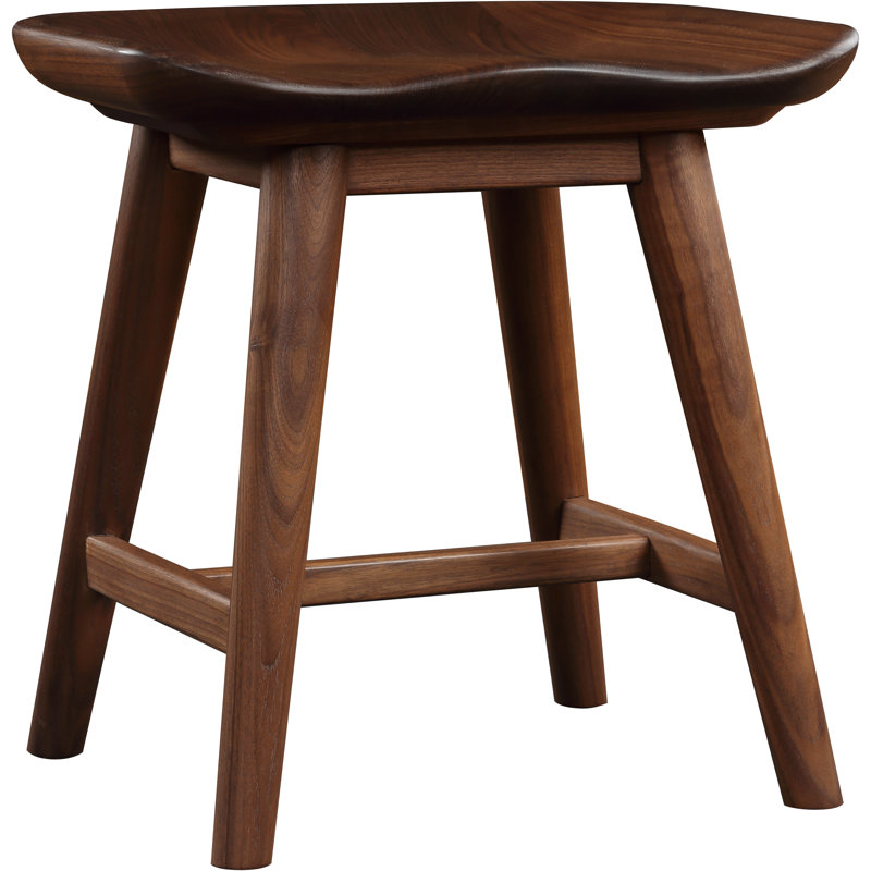 Walnut Grove 18" Wide Rectangle Footstool Ottoman