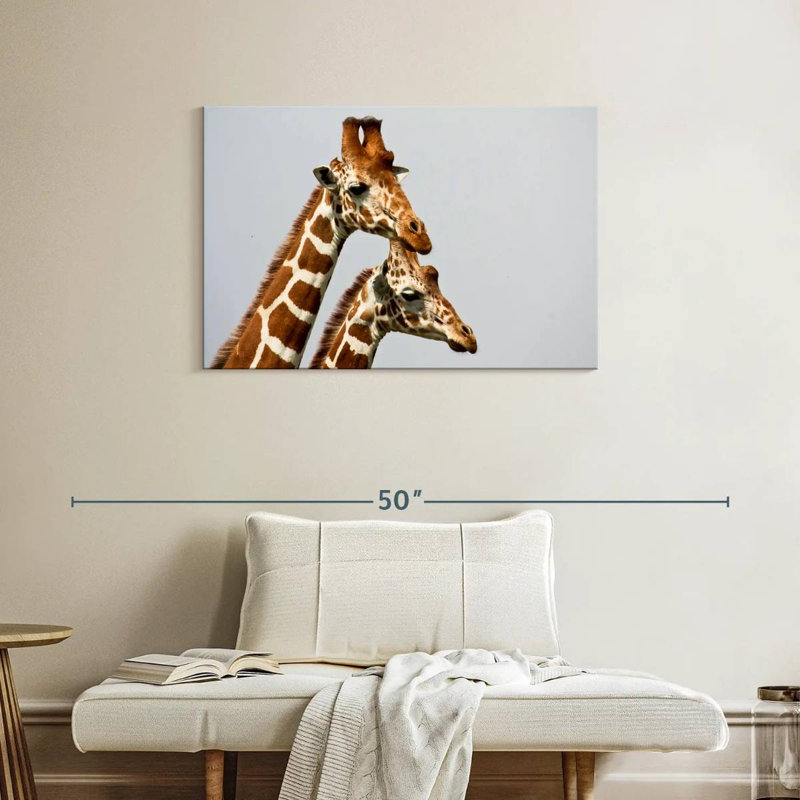 Brampt, girafes de Somali, H 24 po x l 36 po