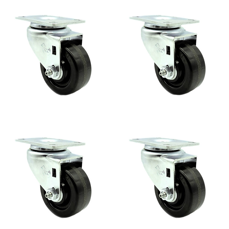 Phenolic Wheel Swivel Top Plate Caster