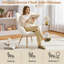 Upholstered Boucle Armchair-596642165