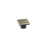 Clearflo Square Brass Tile-In Shower Drain (Drain Body Not Included)