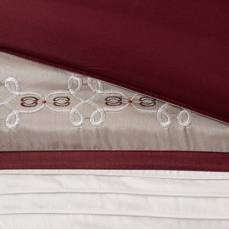 Madison Park Essentials Embroidered 24 Piece Room in a Bag Comforter Set
