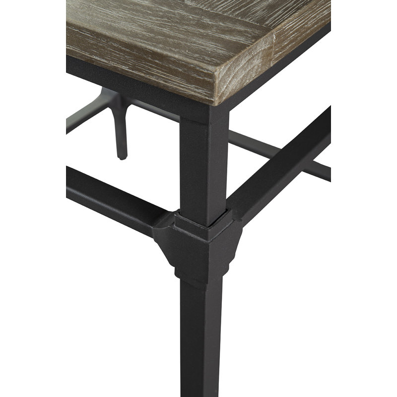 Coldiron Solid Wood End Table