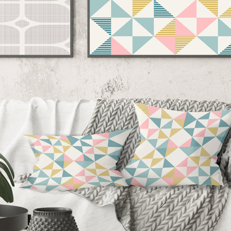 Coussin Diamond Mid-Century Modern
