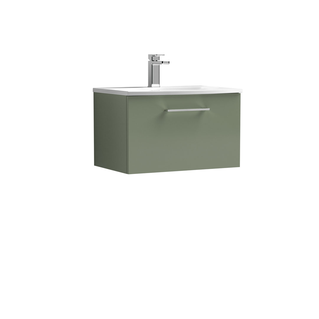 B&Q - 600 Wh 1-Drawer Vanity & Basin 4 - Image 2